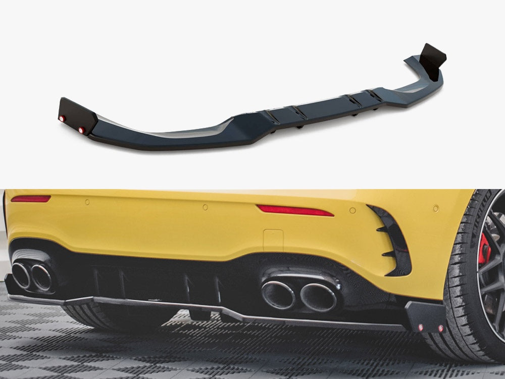 Rear Splitter + Flaps Mercedes-AMG A 45 S Aero Pack W177