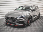 Front Splitter V.1 + Flaps Hyundai I30 N / I30 N-Line Hatchback / Fastback Mk3 Facelift