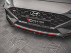 Front Splitter V.1 + Flaps Hyundai I30 N / I30 N-Line Hatchback / Fastback Mk3 Facelift