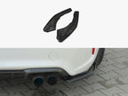 Rear Side Splitters BMW M2 F87 Coupe - Textured