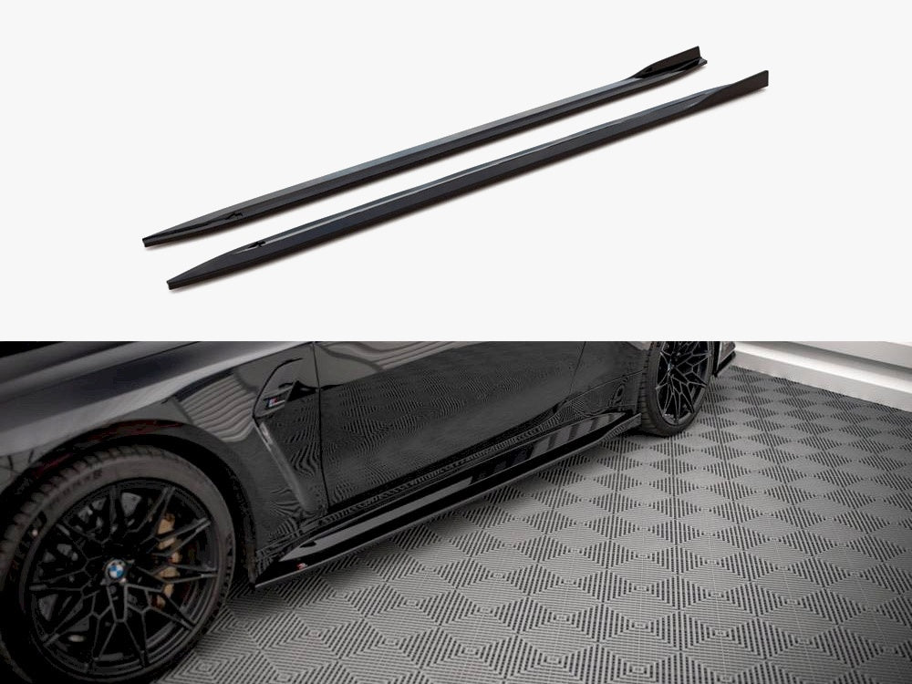 Side Skirts Diffusers V.1 Bmw M4 G82 (2021-)