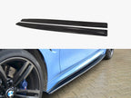 Side Skirts Diffusers V.1 BMW M4 F82 - Textured