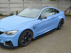 Side Skirts Diffusers V.1 BMW M4 F82 - Textured