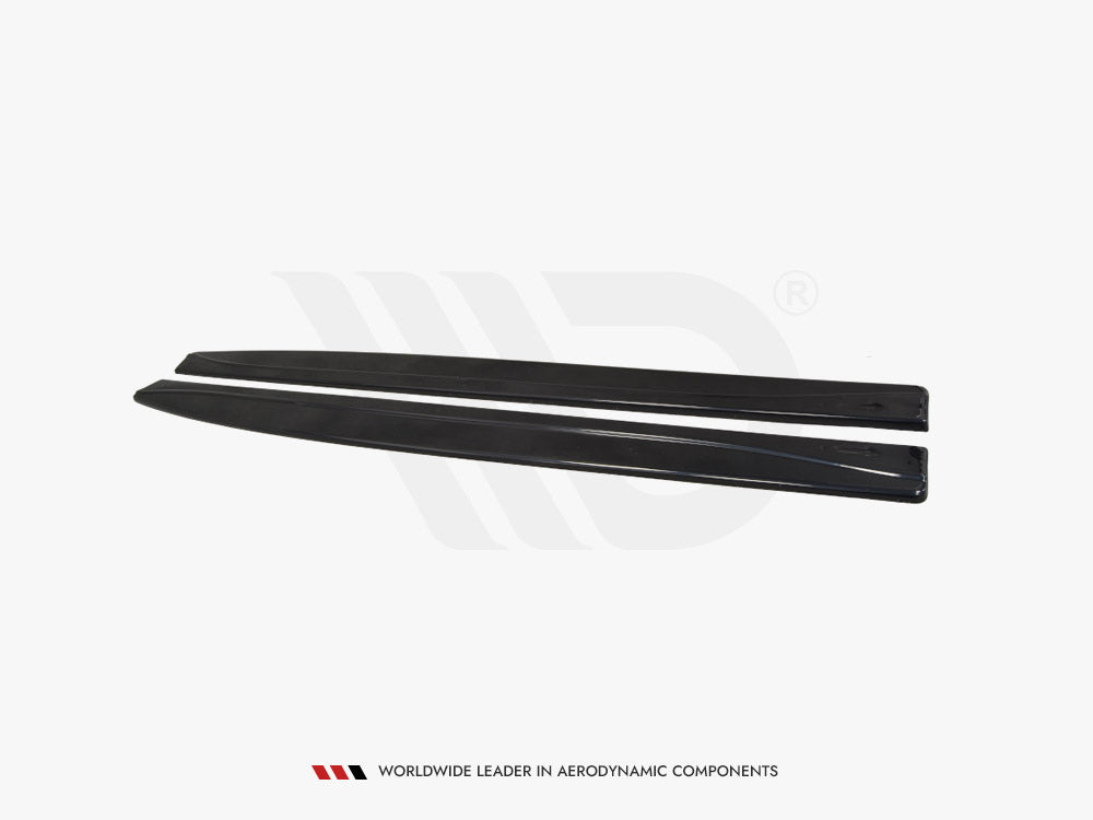 Side Skirts Diffusers V.1 BMW M4 F82 - Textured