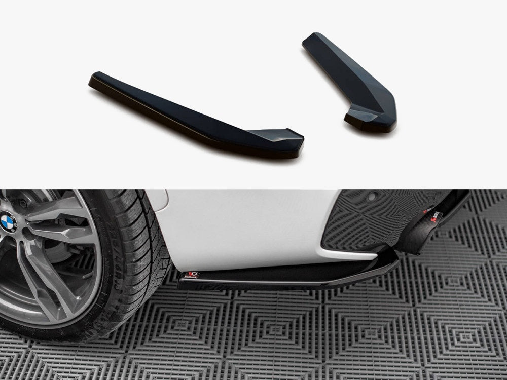 Rear Side Splitters BMW X1 M-Pack F48 / F48 Facelift