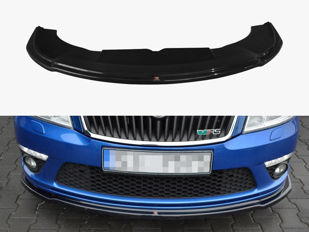 Front Splitter V.2 Skoda Octavia MK2 VRS Facelift  (2008-2013)