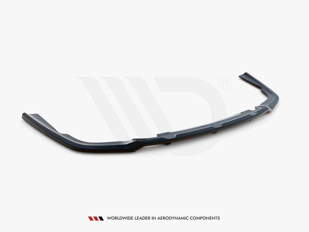 Central Rear Splitter (Vertical Bars) V.1 BMW X6 M-Pack G06
