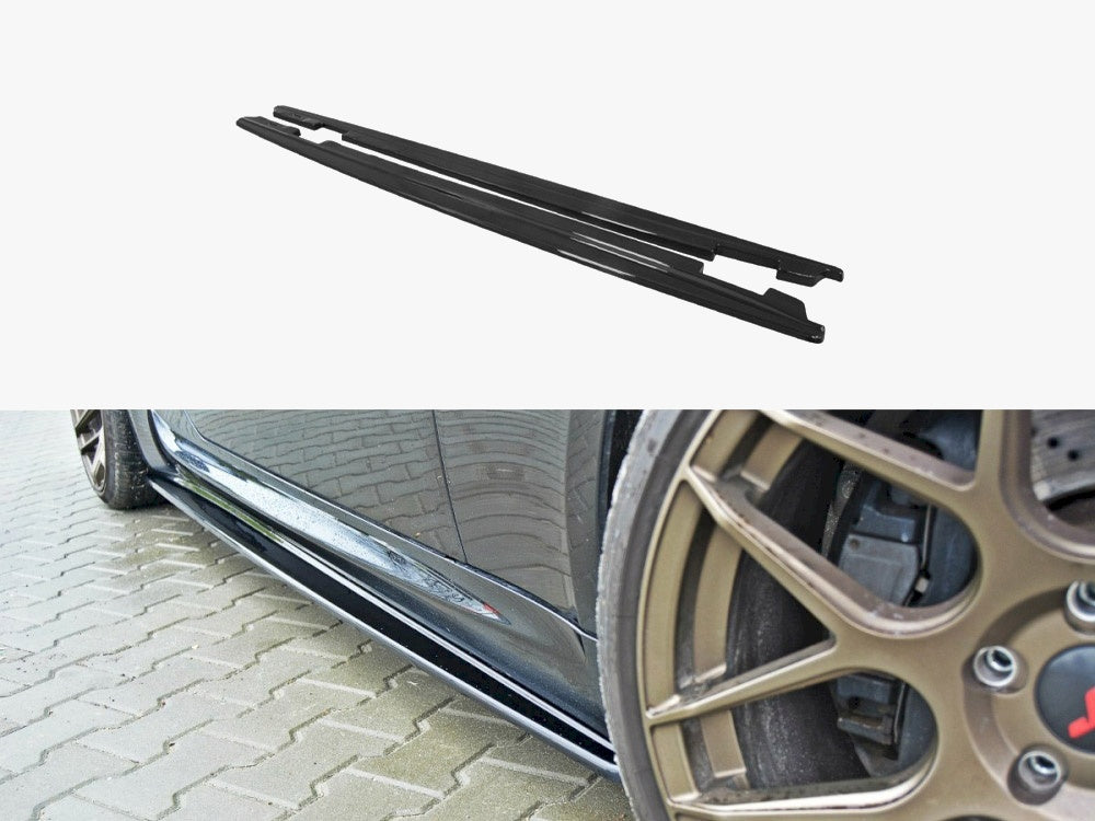 Side Skirts Splitters Bmw M6 E63 (2005-2010) - Carbon Look