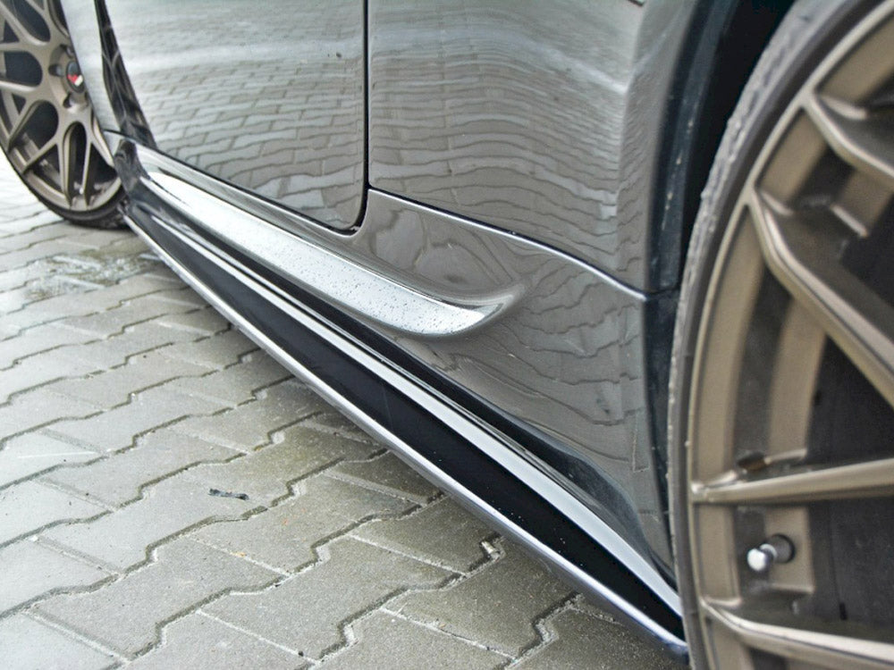 Side Skirts Splitters Bmw M6 E63 (2005-2010) - Carbon Look