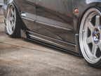Racing Side Skirts Diffusers Mitsubishi Galant Avance MK8 (1996-2003)