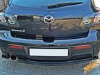Central Rear Splitter Mazda 3 MPS Mk1 US-Spec Version
