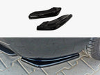 Rear Side Splitters Mazda 3 MPS Mk1 US-Spec Version - Textured