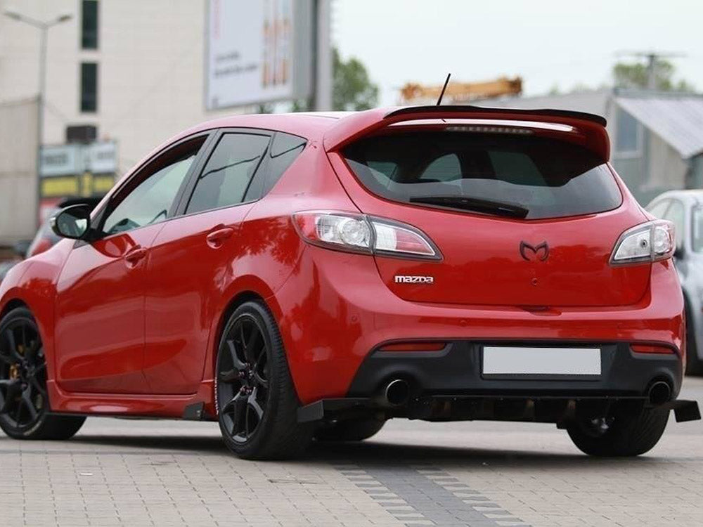 Racing Rear Side Splitters Mazda 3 Mk2 MPS