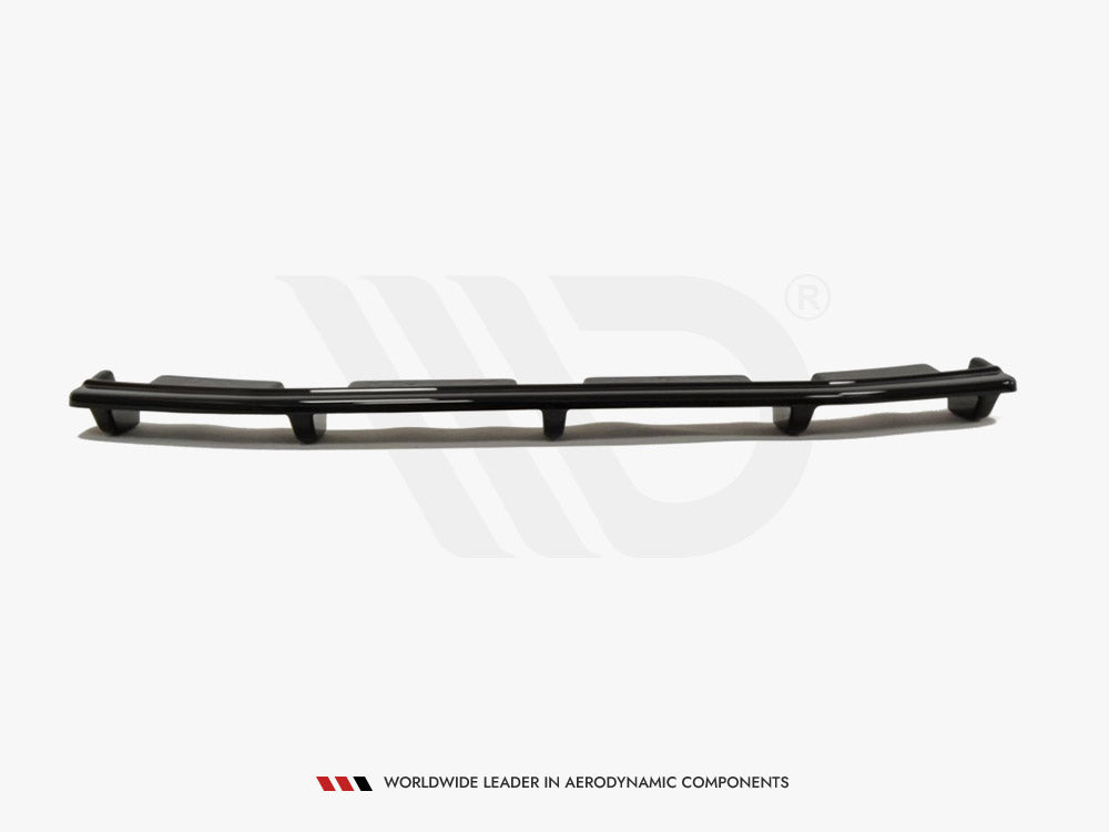 Central Rear Splitter Mazda 3 MK2 MPS (With Vertical Bars) - Textured