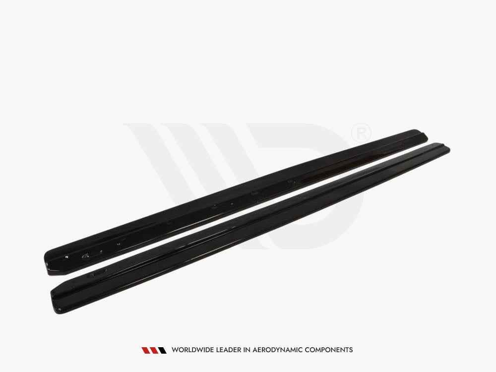 Side Skirts Diffusers Mazda 3 MK2 Sport (Preface) - Carbon Look