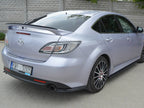 Spoiler Extension CAP  Mazda 6 MK2 Sport Hatch (Gh-series) Pre-facelift (2008-2010) - Textured