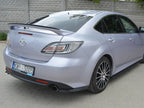 Rear Side Splitters  Mazda 6 MK2 Sport Hatch (Gh-series) Pre-facelift (2008-2010) - Textured