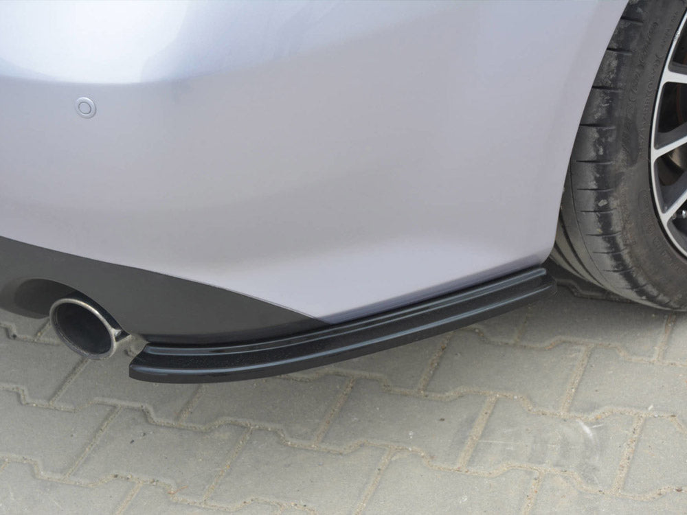 Rear Side Splitters  Mazda 6 MK2 Sport Hatch (Gh-series) Pre-facelift (2008-2010) - Carbon Look