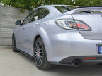 Rear Side Splitters  Mazda 6 MK2 Sport Hatch (Gh-series) Pre-facelift (2008-2010) - Textured