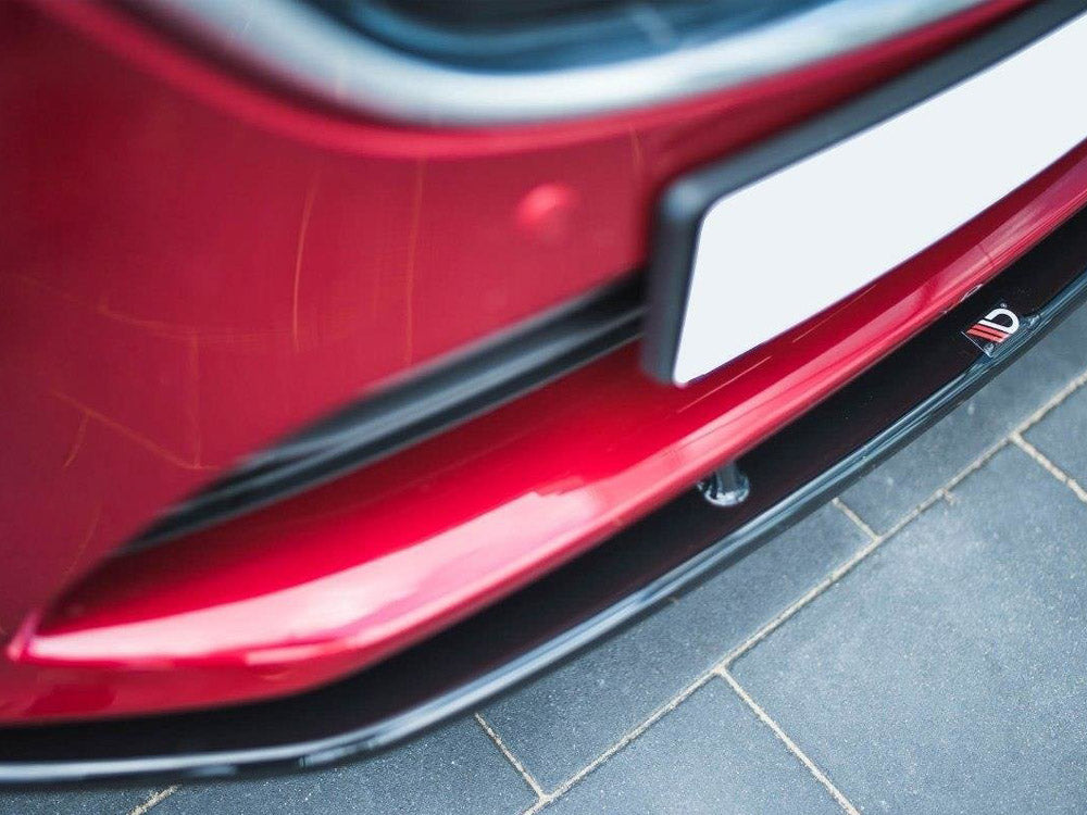 Front Splitter V.1 Mazda 6 GJ (MK3) Facelift (2014- 2017) - Textured