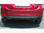 Rear Side Splitters Mazda 6 GJ (MK3) Facelift (2014- 2017) - Textured