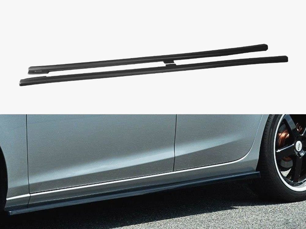 Side Skirts Diffusers V.1 Mazda 6 Estate GJ Mk3 - Textured