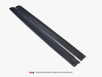 Side Skirts Diffusers Mazda CX-5 Facelift (2015-2017) - Carbon Look