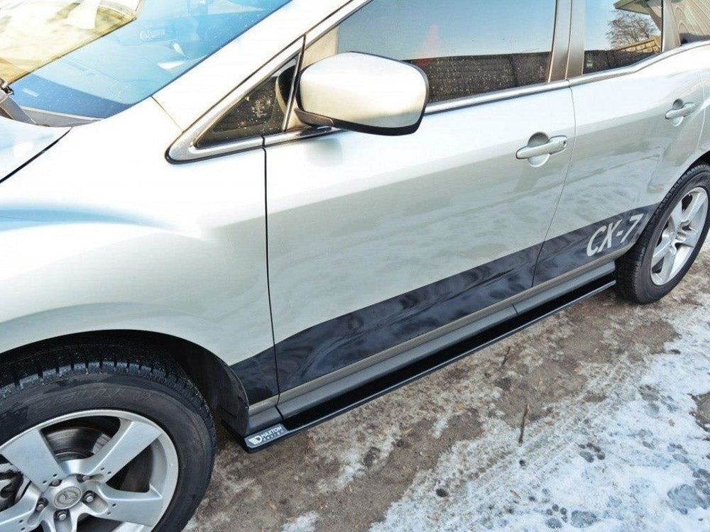 Side Skirts Diffusers Mazda CX-7 - Textured