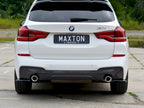 Rear Side Splitters BMW X3 G01 M-Pack - Carbon Look
