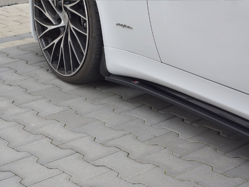 Side Skirts Diffusers Maserati Quattroporte MK5 Facelift (2009-2012) - Carbon Look