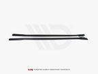 Side Skirts Diffusers BMW X5 M-Sport G05 - Textured
