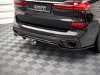 Central Rear Splitter (Vertical Bars) BMW X7 M-Pack G07