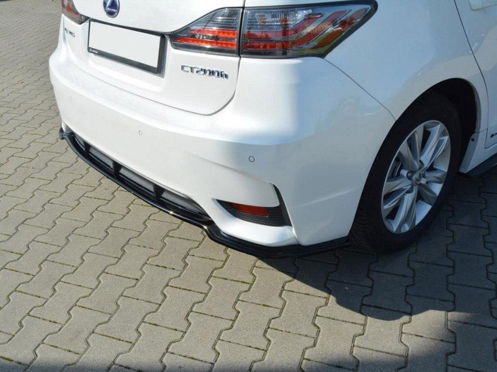 Central Rear Splitter Lexus CT Mk1 Facelift