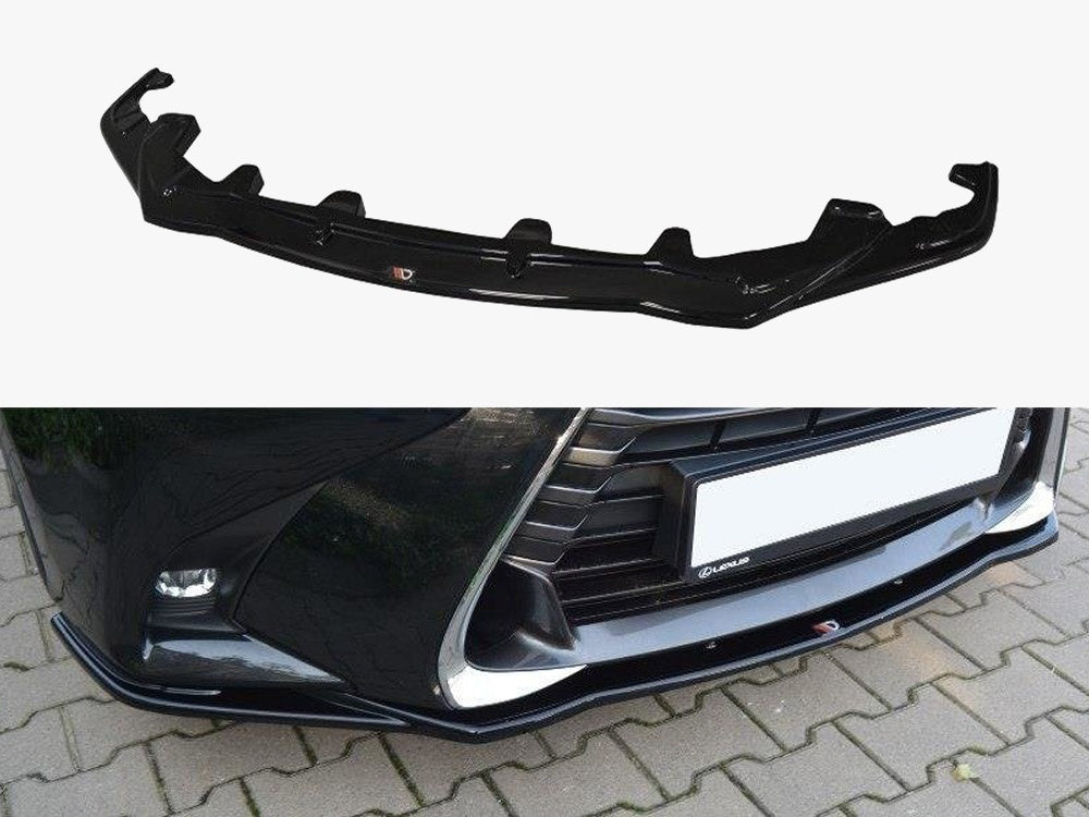 Front Splitter V.1 Lexus GS MK4 Facelift - Textured