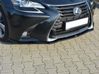 Front Splitter V.1 Lexus GS MK4 Facelift - Textured