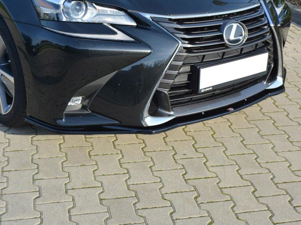Front Splitter V.1 Lexus GS MK4 Facelift - Textured