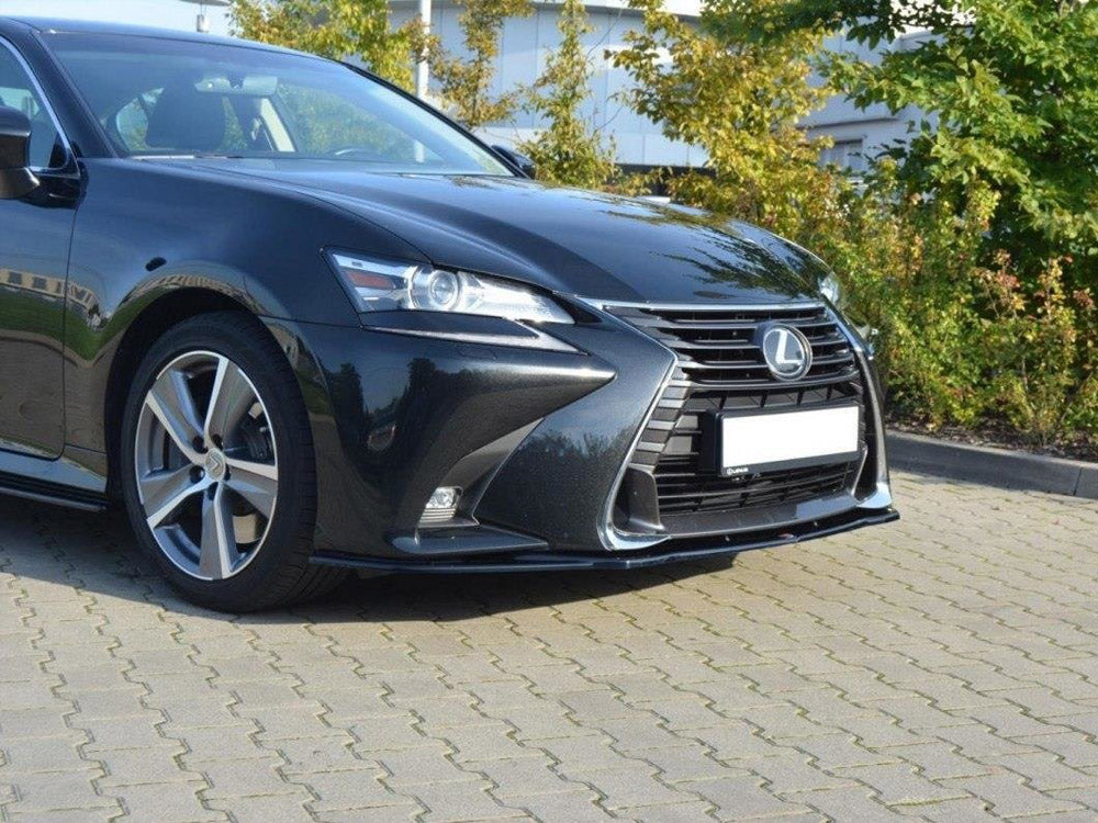Front Splitter V.1 Lexus GS MK4 Facelift - Textured
