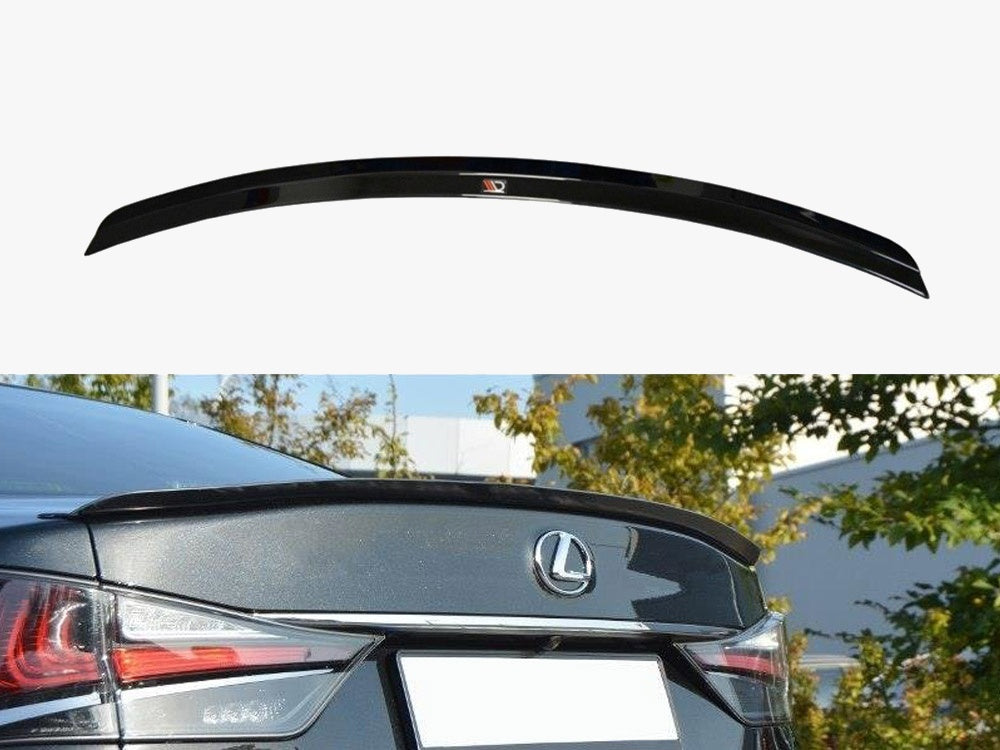 Spoiler CAP Lexus GS Mk4 Facelift T - Carbon Look