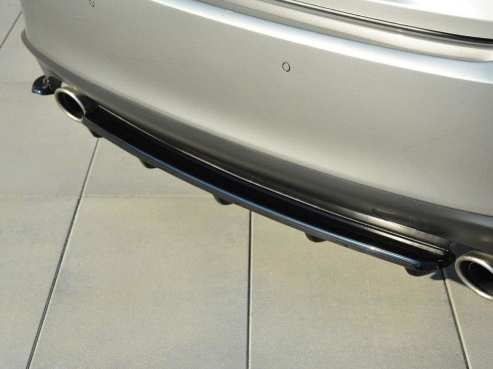 Central Rear Splitter (Vertical Bars) Lexus IS Mk3 T