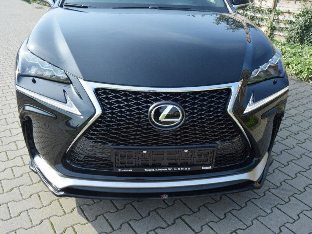 Front Splitter Lexus NX MK1 F-sport (2014- 2017) - Textured