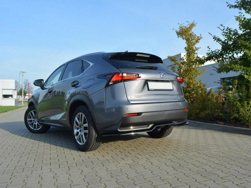 Rear Splitter (Vertical Bars) Lexus NX Mk1 H