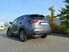Rear Splitter (Vertical Bars) Lexus NX Mk1 H