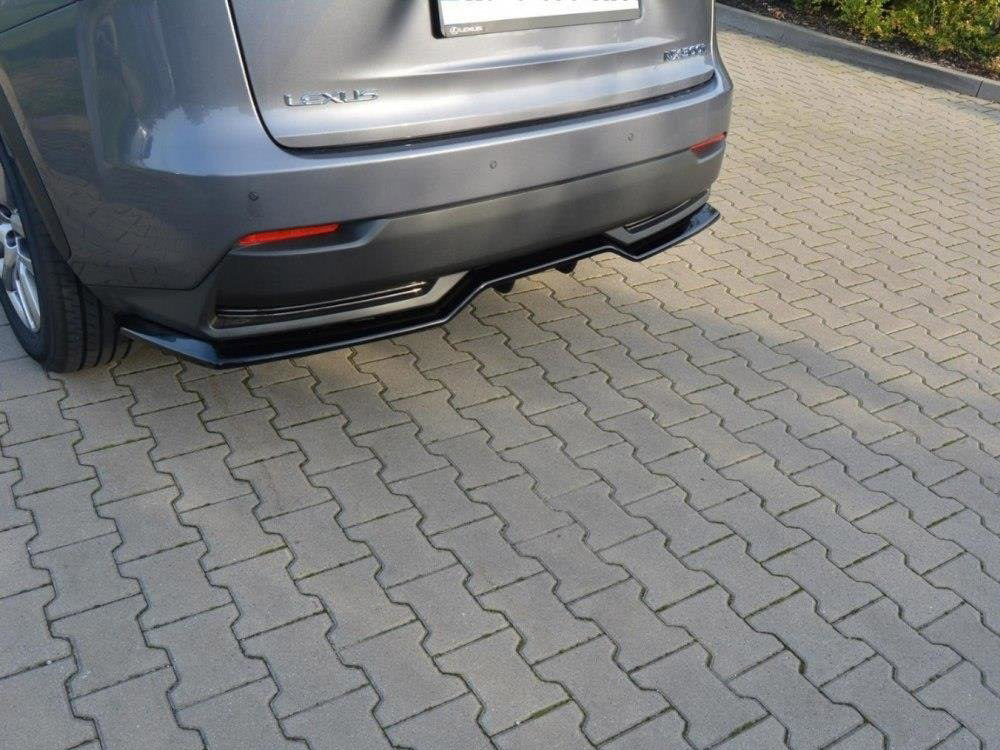 Rear Splitter (Vertical Bars) Lexus NX Mk1 H