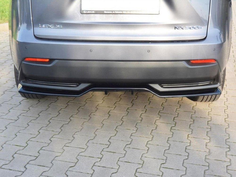 Rear Splitter (Vertical Bars) Lexus NX Mk1 H