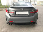Central Rear Splitter (With Vertical Bars) Lexus RC (2014-UP)