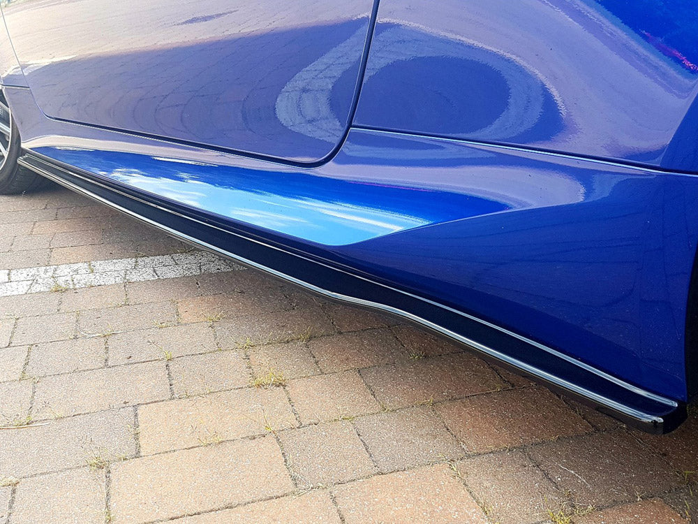 Side Skirts Diffusers Lexus RC (2014-UP) - Carbon Look