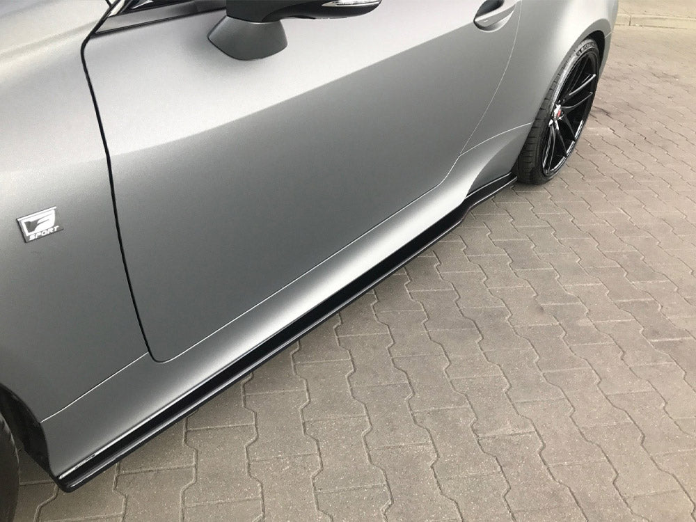 Side Skirts Diffusers Lexus RC (2014-UP) - Carbon Look
