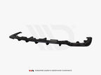 Rear Splitter (Vertical Bars) Lexus RX Mk4 H