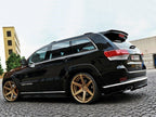 Rear Side Splitters JEEP Grand Cherokee WK2 Summit Facelift - Carbon Look