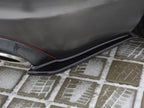 Rear Side Splitters Jaguar XF (X250) MK1 Sportbrake S-pack (2012-2015) - Carbon Look